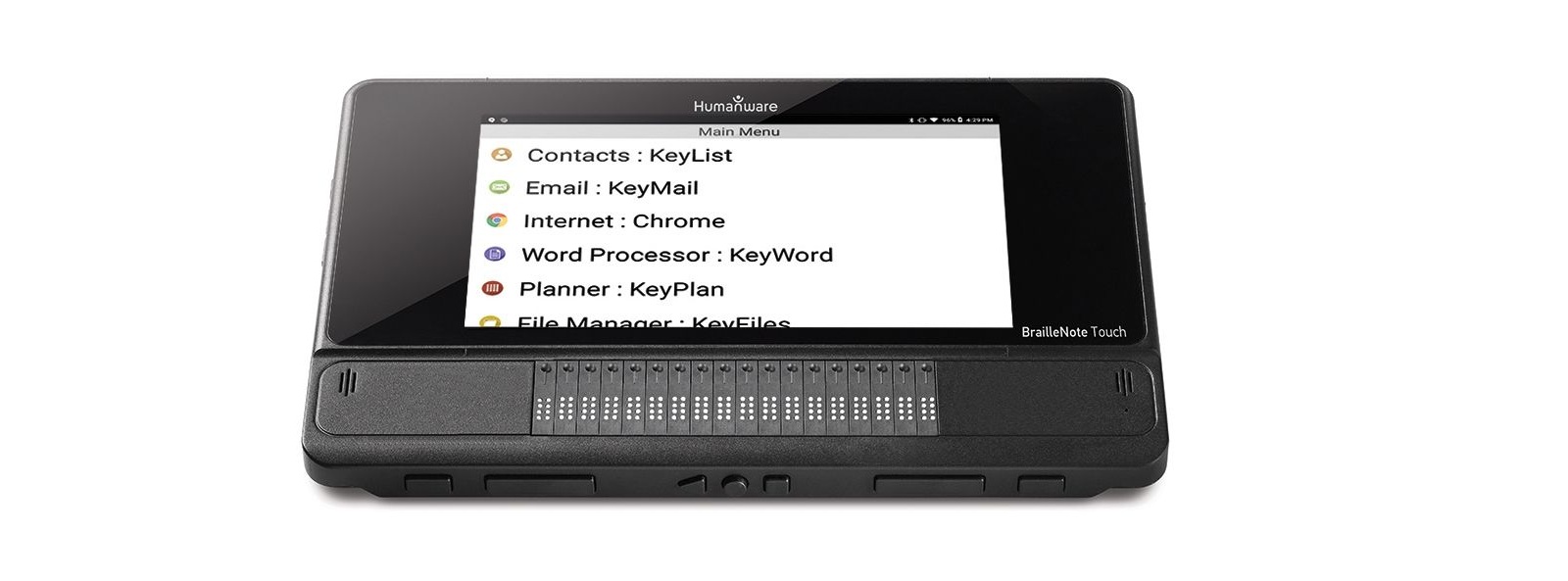BrailleNote Touch Plus 18